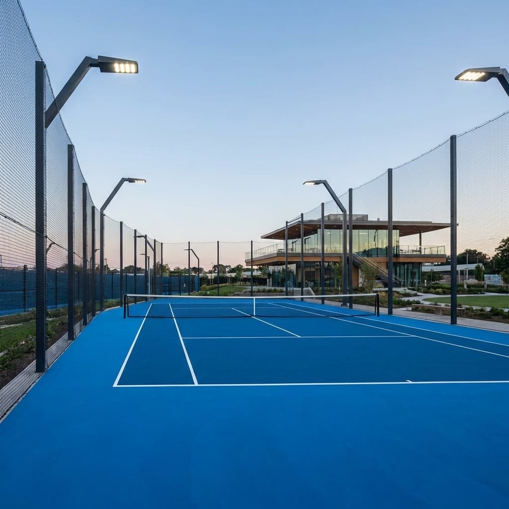 High-Performance Tennis Courts